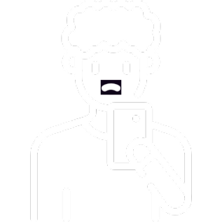 Person with phone